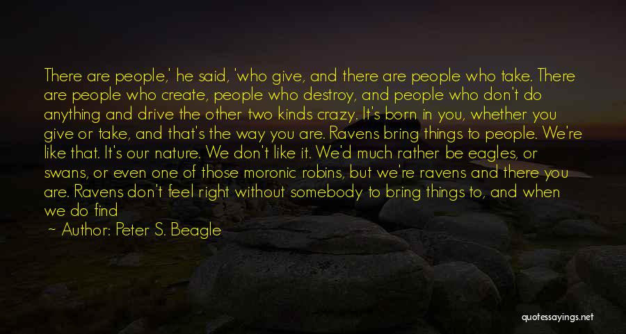 You Are The Right One Quotes By Peter S. Beagle