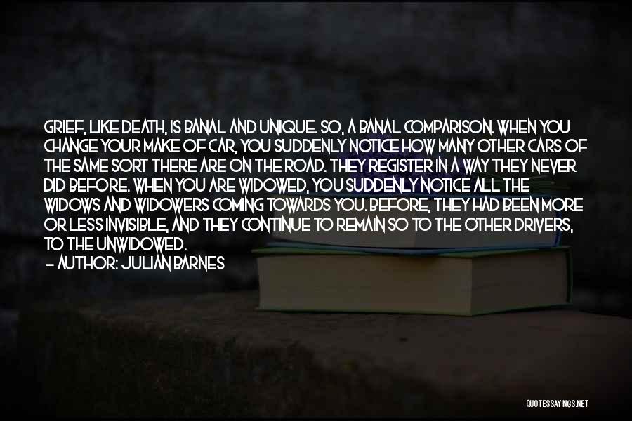You Are Unique Quotes By Julian Barnes