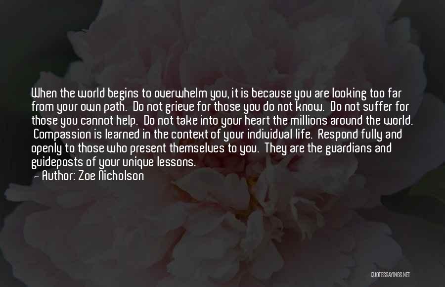 You Are Unique Quotes By Zoe Nicholson