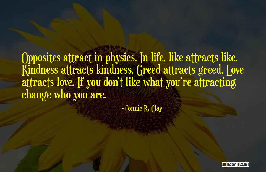 You Are What You Attract Quotes By Connie R. Clay