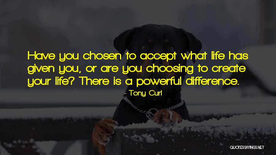 You Are What You Create Quotes By Tony Curl You Are What You Create Quotes By Tony Curl