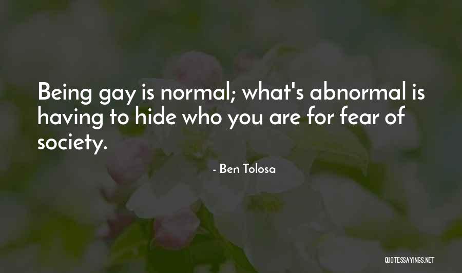 You Are What You Hide Quotes By Ben Tolosa