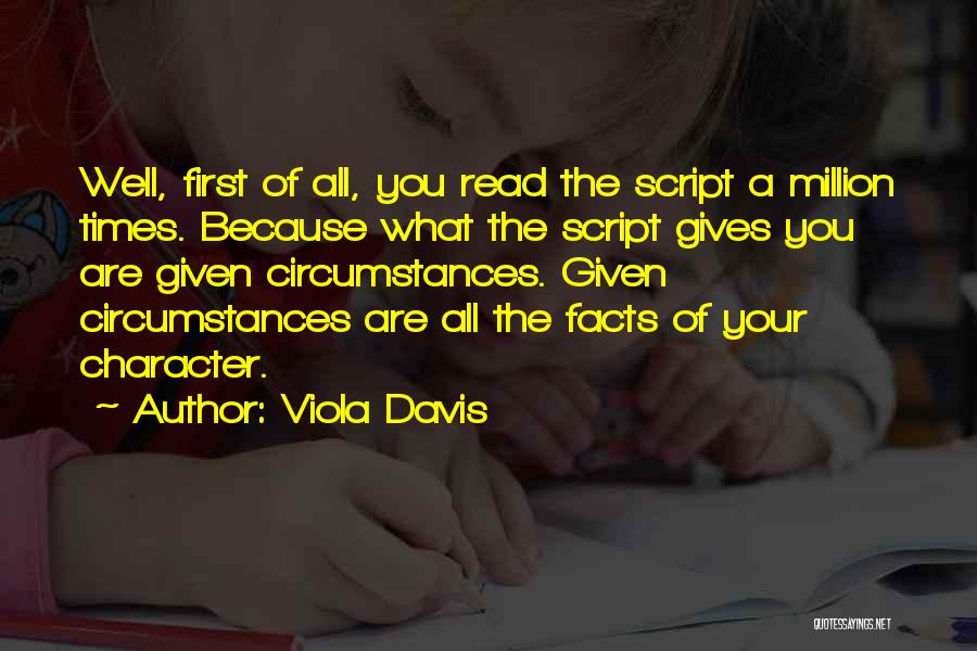 You Are What You Read Quotes By Viola Davis