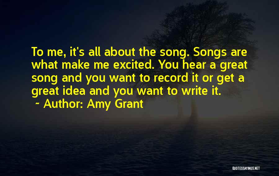 You Are What You Write Quotes By Amy Grant