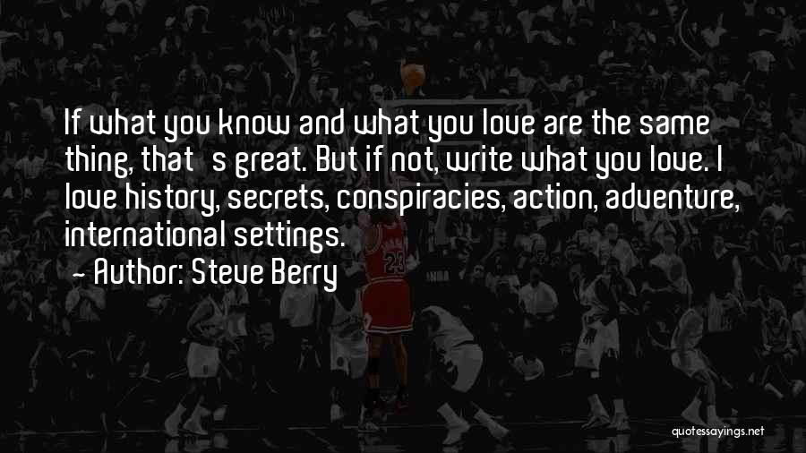 You Are What You Write Quotes By Steve Berry