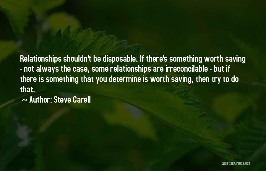 You Are Worth Something Quotes By Steve Carell