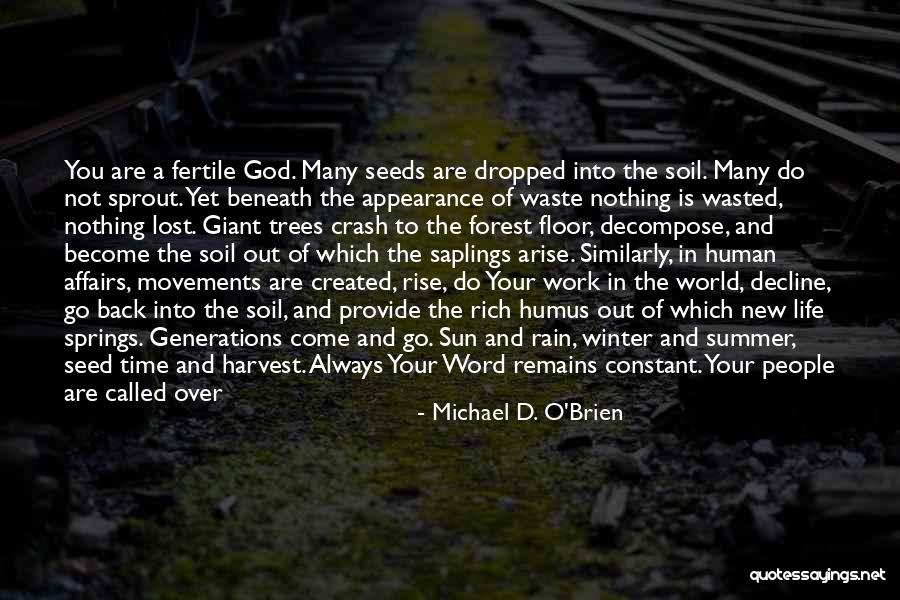 You Are Worth The World Quotes By Michael D. O'Brien You Are Worth The World Quotes By Michael D. O'Brien