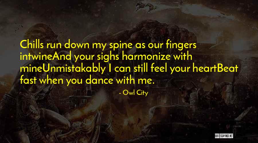 You Beat Me Down Quotes By Owl City