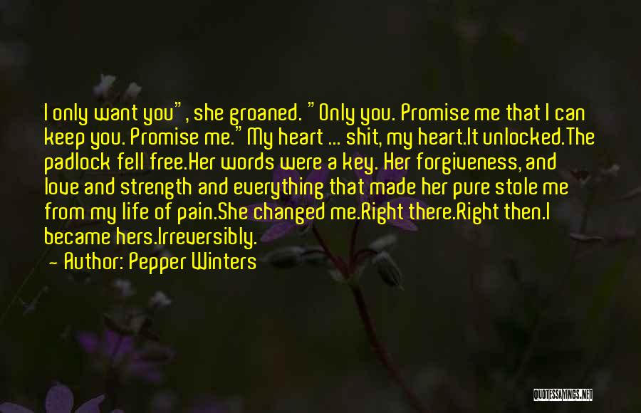 You Became My Everything Quotes By Pepper Winters