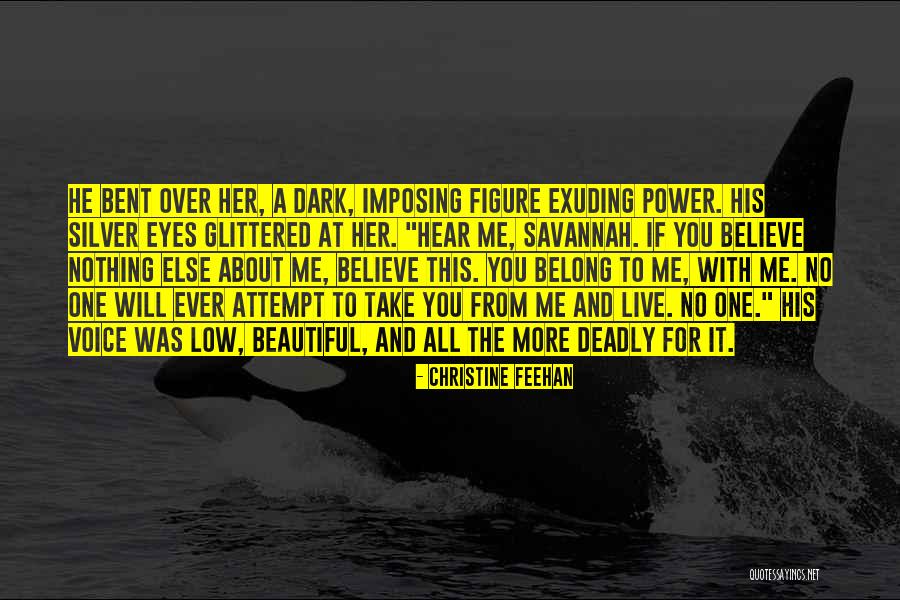 You Belong To Her Quotes By Christine Feehan