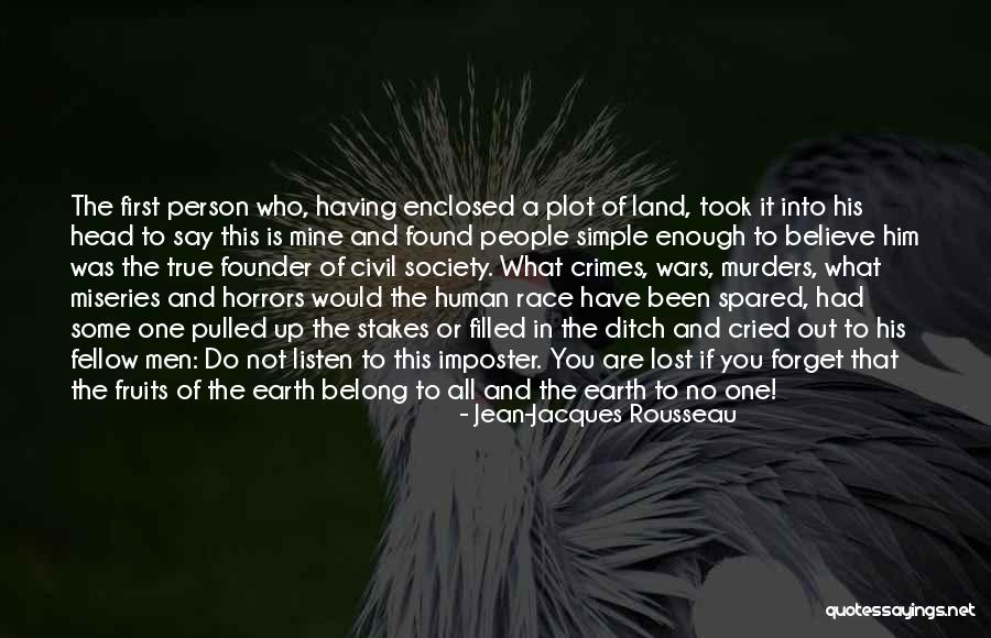 You Belong To Him Quotes By Jean-Jacques Rousseau You Belong To Him Quotes By Jean-Jacques Rousseau