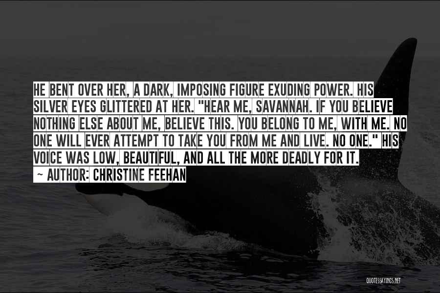 You Belong To Me Quotes By Christine Feehan