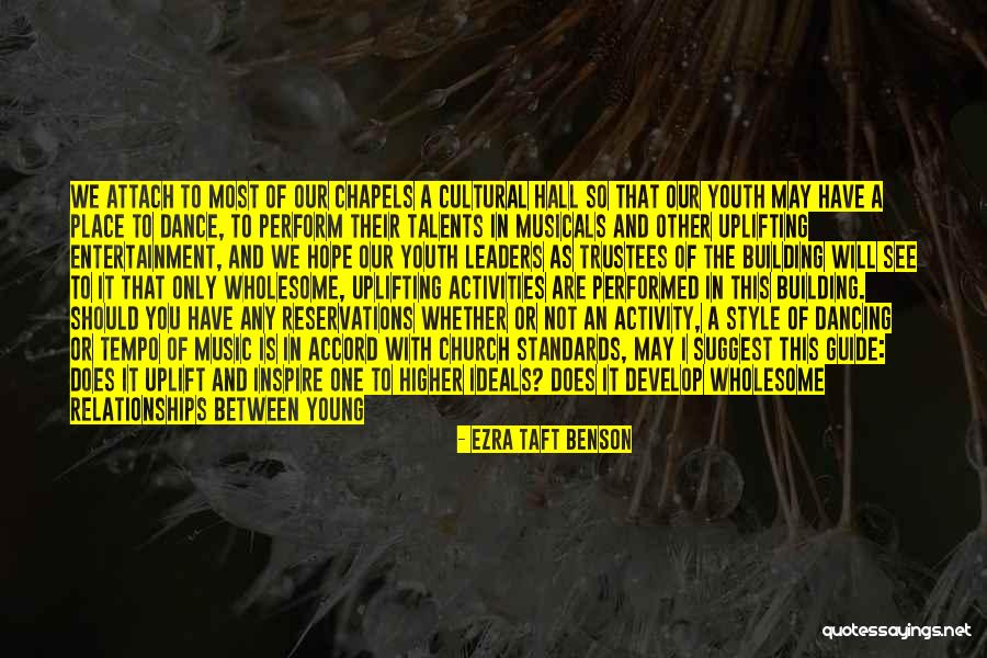 You Better Dance Quotes By Ezra Taft Benson You Better Dance Quotes By Ezra Taft Benson