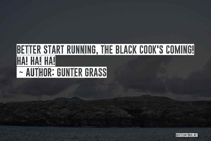 You Better Start Running Quotes By Gunter Grass