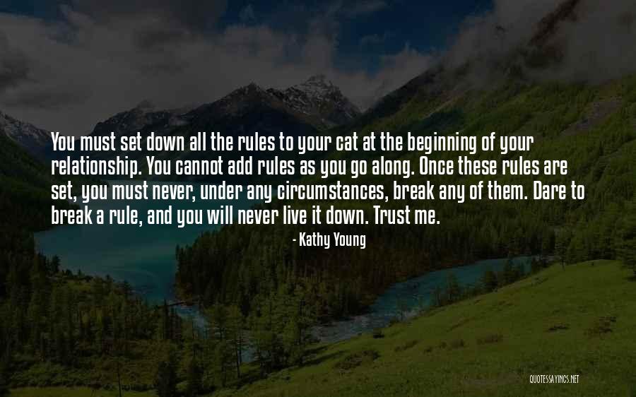 You Break Me Down Quotes By Kathy Young