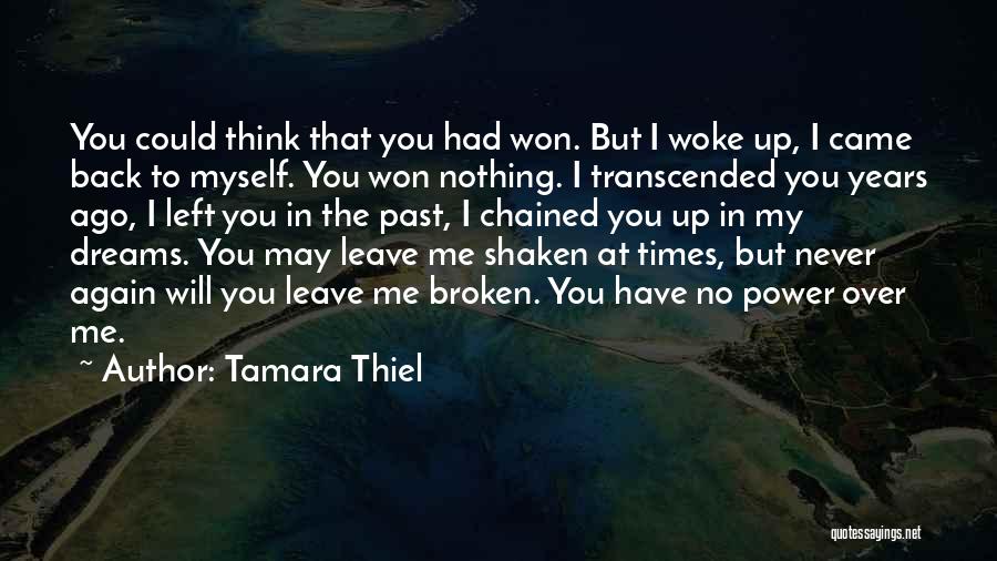 You Came In My Dreams Quotes By Tamara Thiel