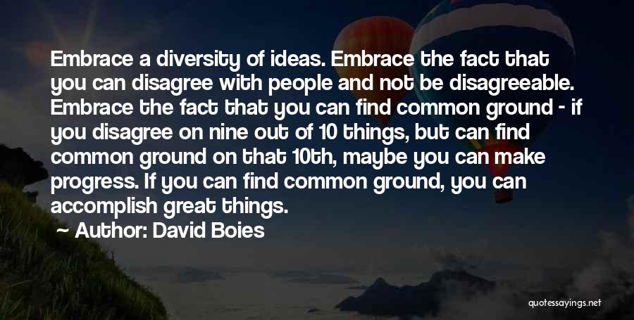 You Can Accomplish Quotes By David Boies