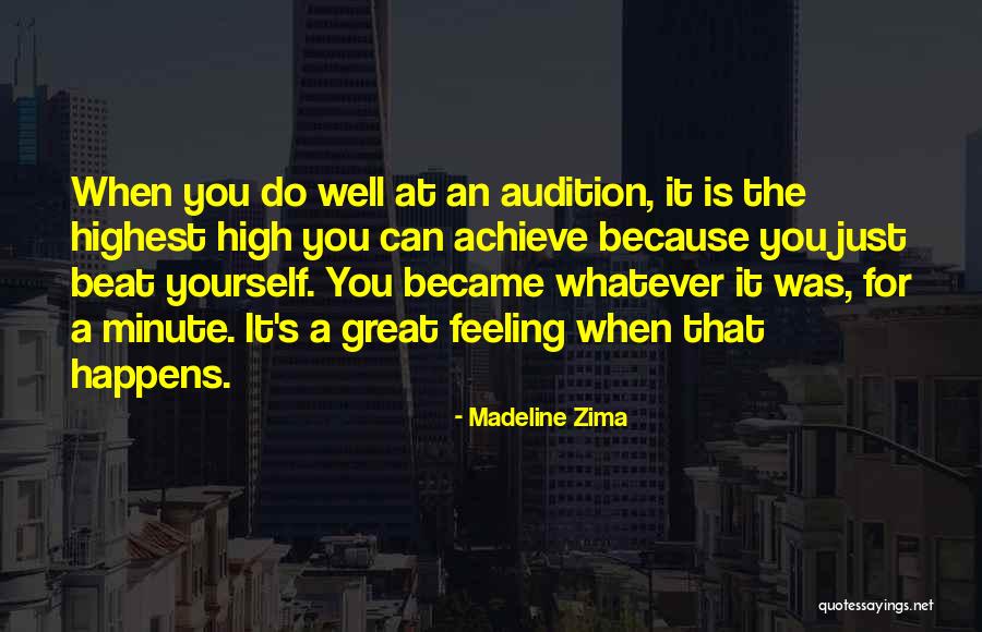 You Can Achieve Quotes By Madeline Zima