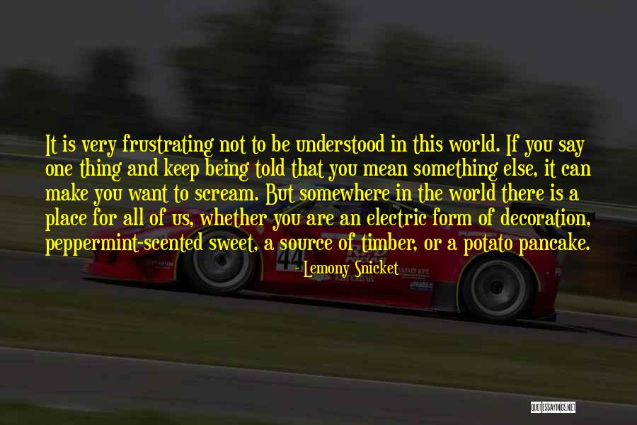 You Can Be Understood Quotes By Lemony Snicket You Can Be Understood Quotes By Lemony Snicket