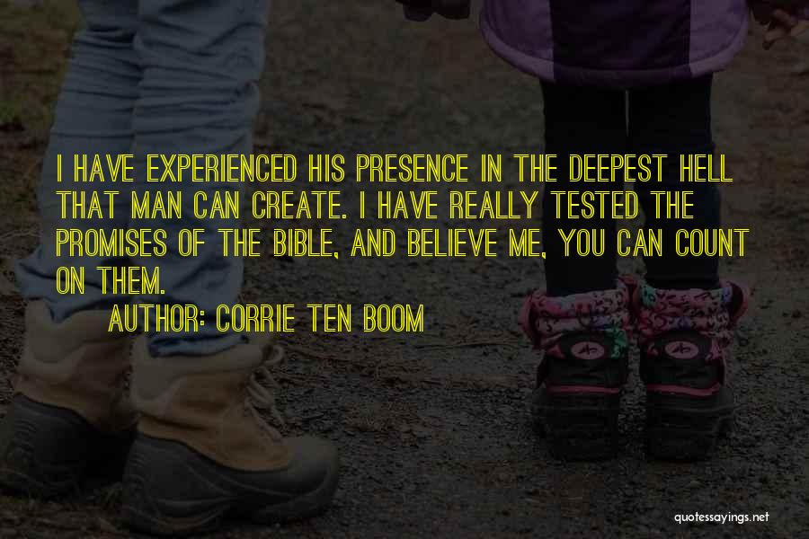 You Can Count On Me Quotes By Corrie Ten Boom