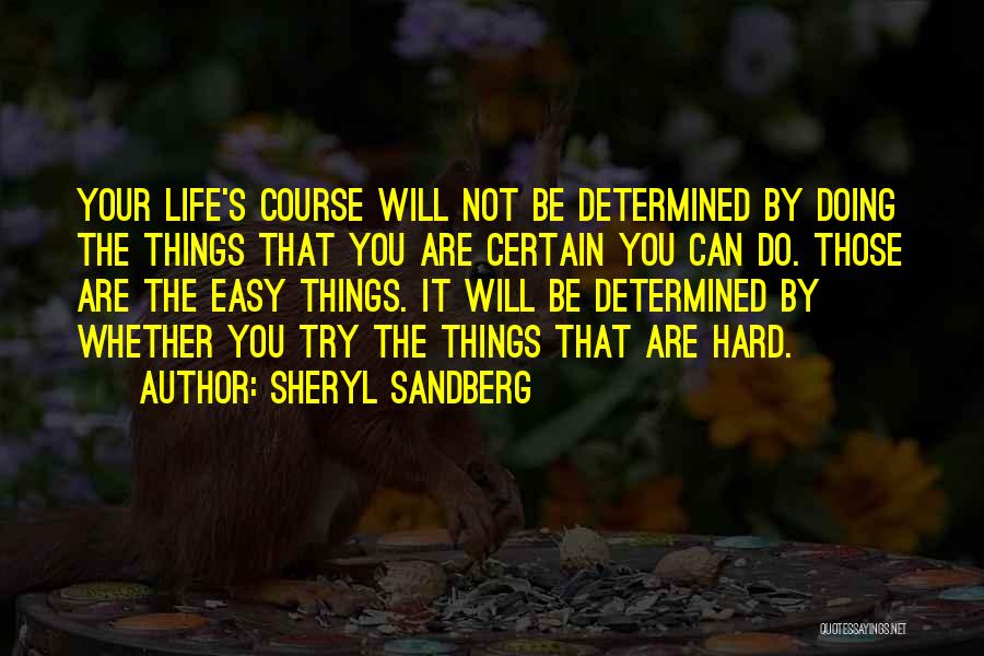 You Can Do Hard Things Quotes By Sheryl Sandberg