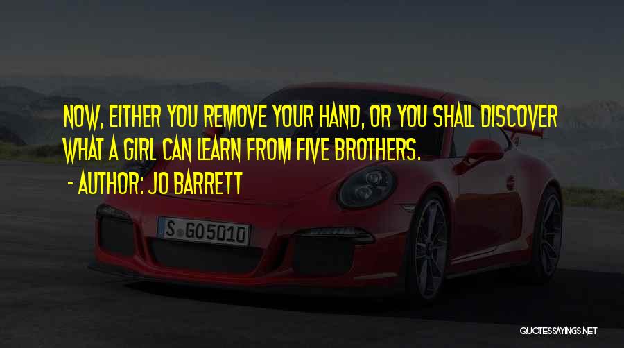 You Can Either Quotes By Jo Barrett