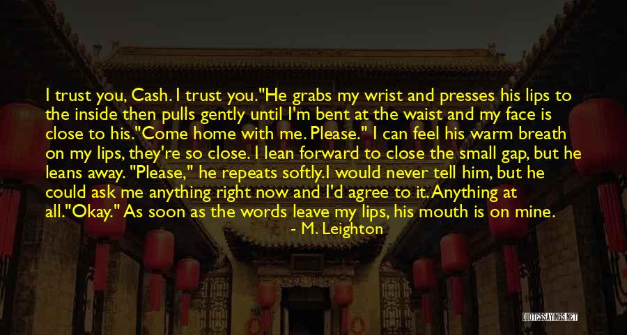 You Can Face Anything Quotes By M. Leighton You Can Face Anything Quotes By M. Leighton