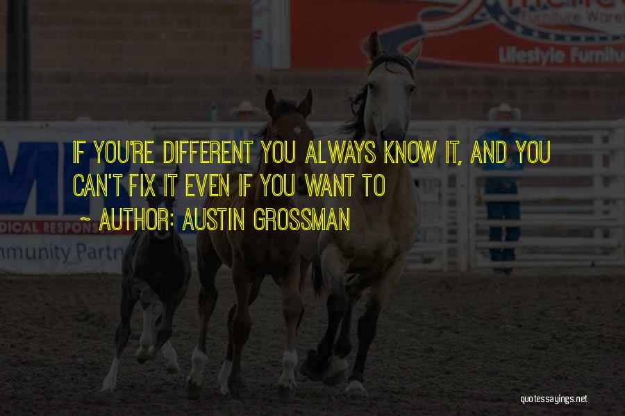 You Can Fix It Quotes By Austin Grossman