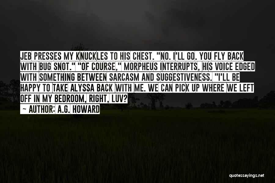 You Can Fly Quotes By A.G. Howard
