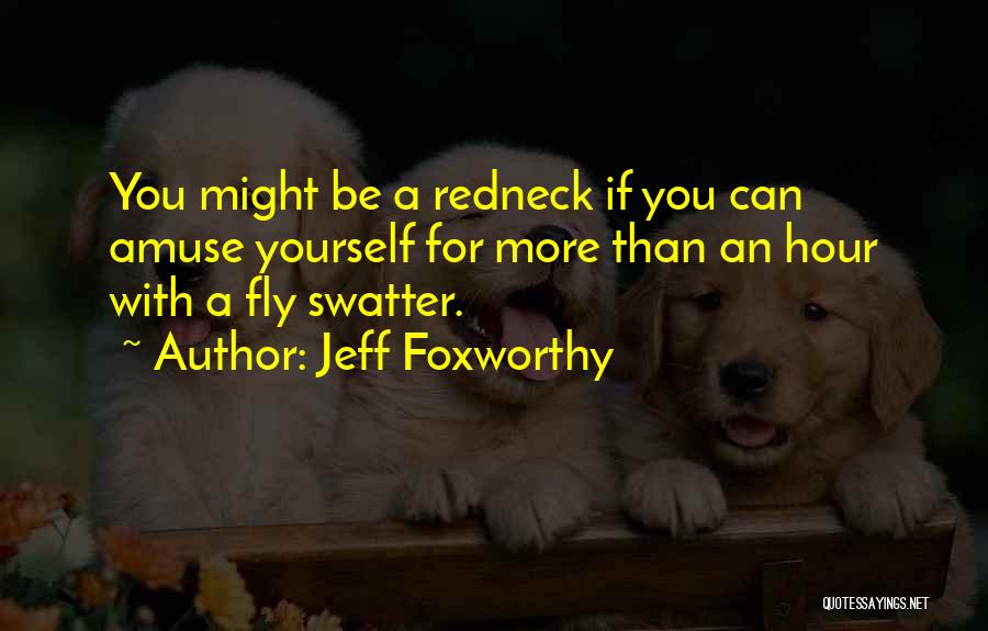 You Can Fly Quotes By Jeff Foxworthy