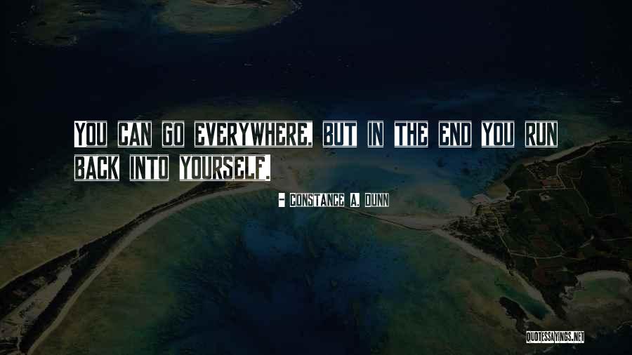 You Can Go Back Quotes By Constance A. Dunn