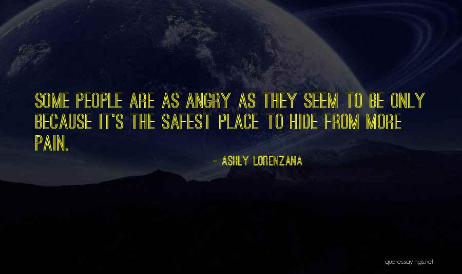 You Can Hide The Pain Quotes By Ashly Lorenzana