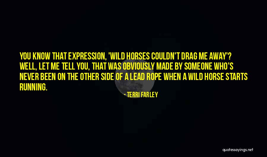 You Can Lead A Horse Quotes By Terri Farley You Can Lead A Horse Quotes By Terri Farley