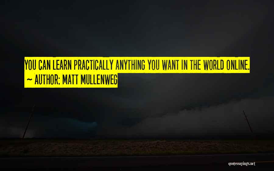 You Can Learn Anything Quotes By Matt Mullenweg