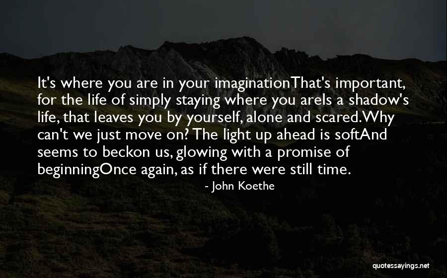 You Can Move On Quotes By John Koethe You Can Move On Quotes By John Koethe