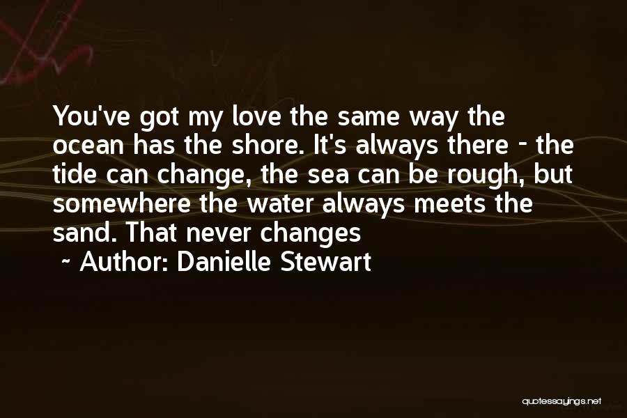 You Can Never Change Quotes By Danielle Stewart
