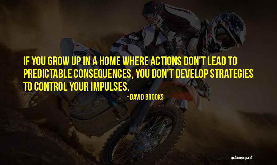 You Can Only Control Your Own Actions Quotes By David Brooks You Can Only Control Your Own Actions Quotes By David Brooks