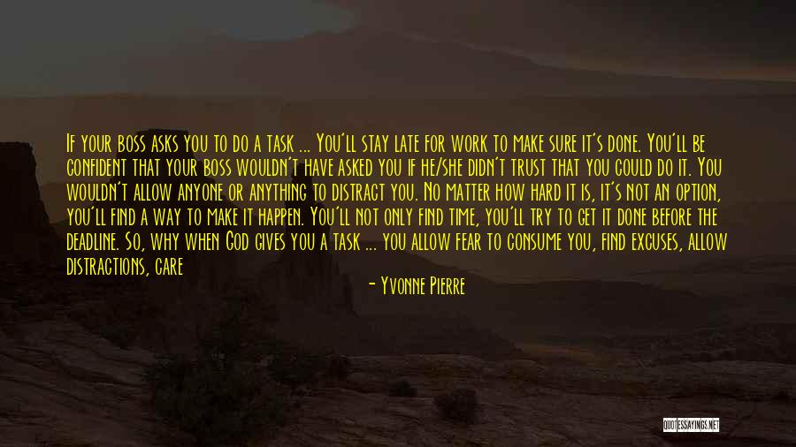 You Can Only Try So Hard Quotes By Yvonne Pierre