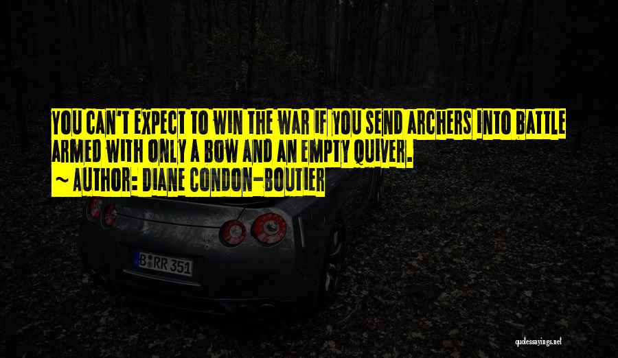 You Can Only Win Quotes By Diane Condon-Boutier