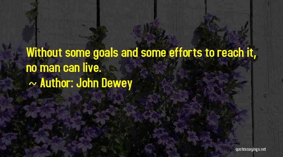You Can Reach Your Goals Quotes By John Dewey