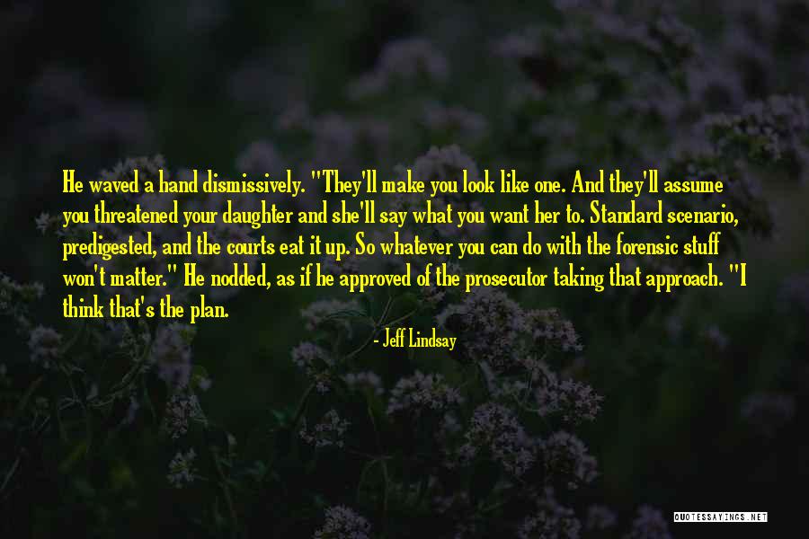 You Can Say Whatever You Want Quotes By Jeff Lindsay You Can Say Whatever You Want Quotes By Jeff Lindsay