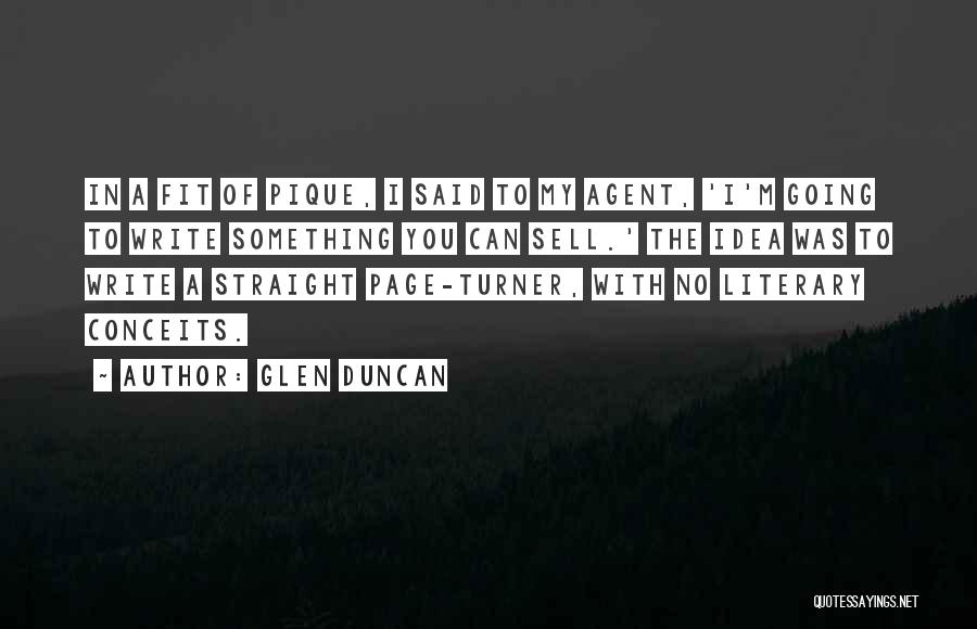 You Can Sell Quotes By Glen Duncan
