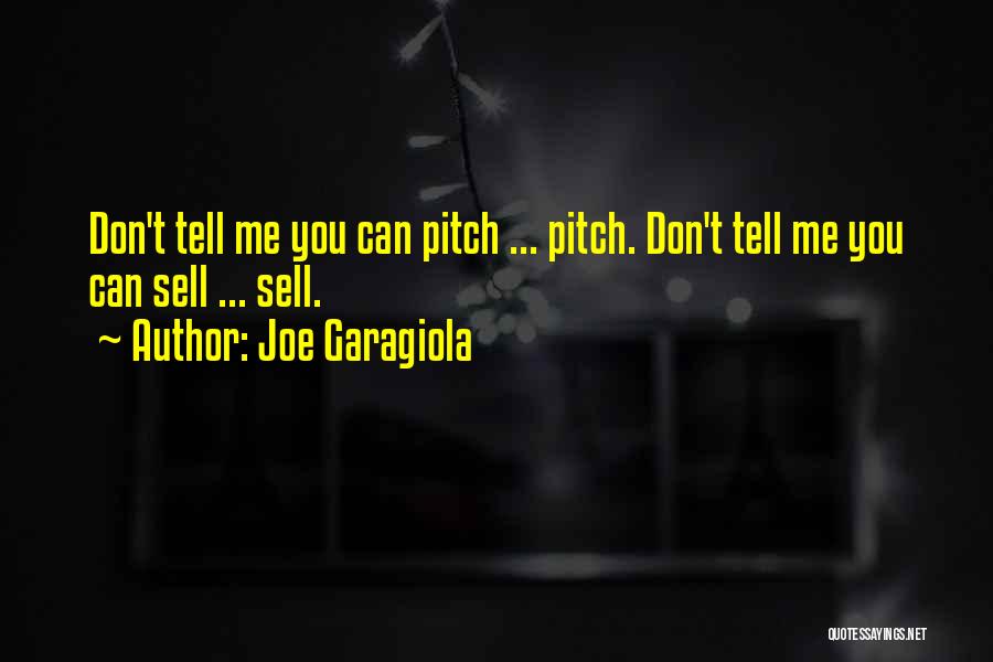 You Can Sell Quotes By Joe Garagiola