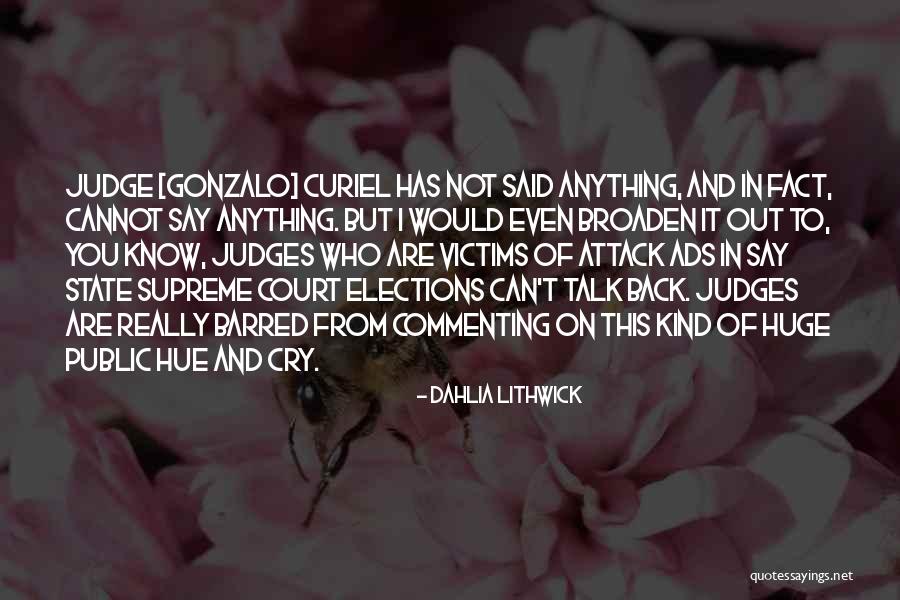 You Can T Judge Quotes By Dahlia Lithwick You Can T Judge Quotes By Dahlia Lithwick