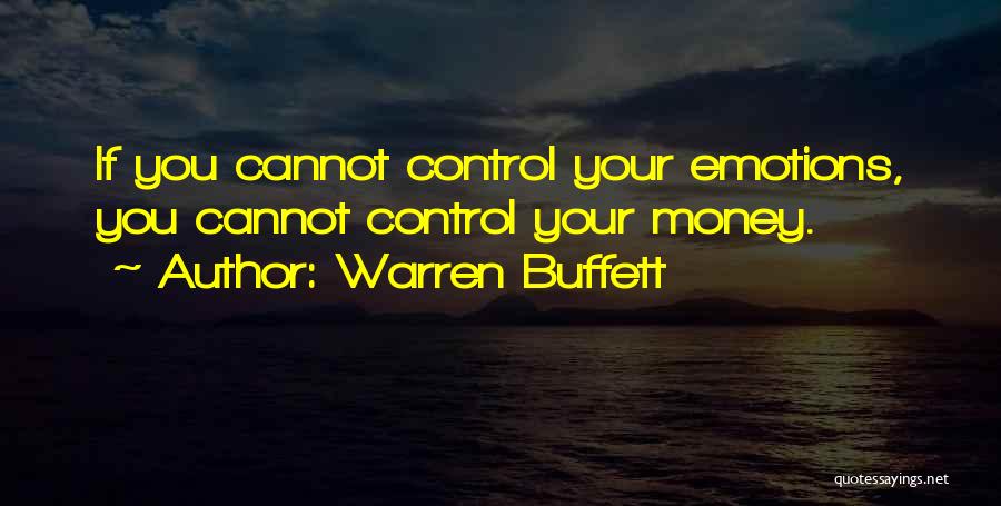 You Cannot Control Quotes By Warren Buffett