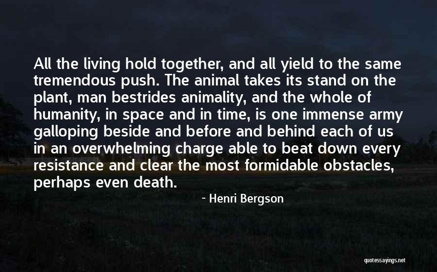 You Can't Beat Me Down Quotes By Henri Bergson