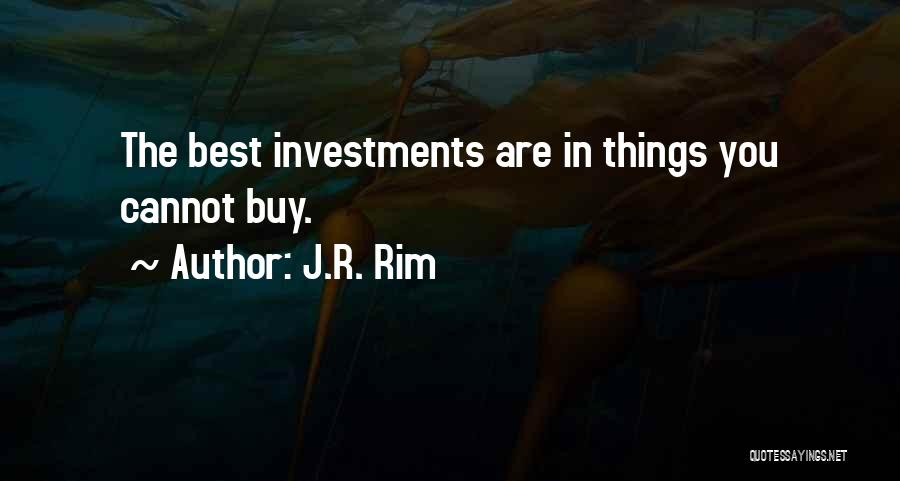 You Can't Buy Experience Quotes By J.R. Rim