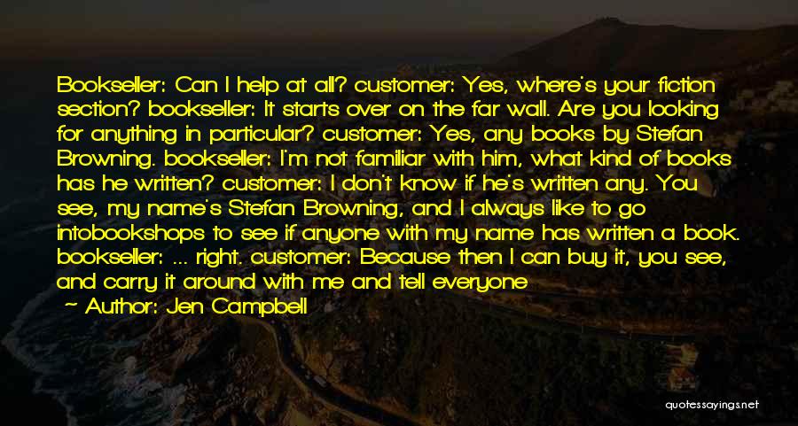 You Can't Buy Me Quotes By Jen Campbell