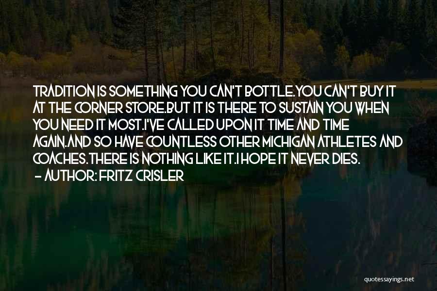 You Can't Buy Time Quotes By Fritz Crisler