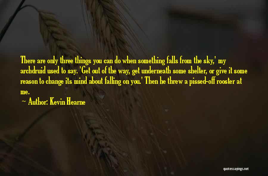 You Can't Change My Mind Quotes By Kevin Hearne